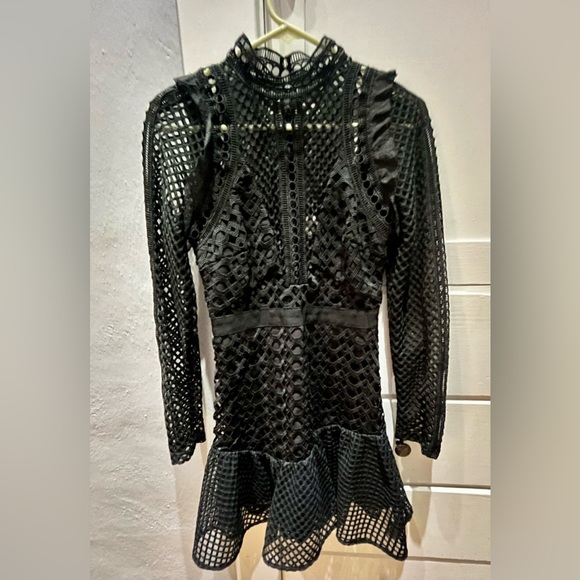 Self portrait black lace dress - Picture 2 of 6